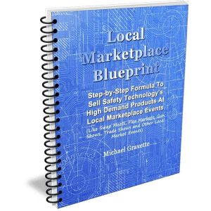 Guidebook titled Local Marketplace Blueprint for selling products at local events by Michael Gravette.